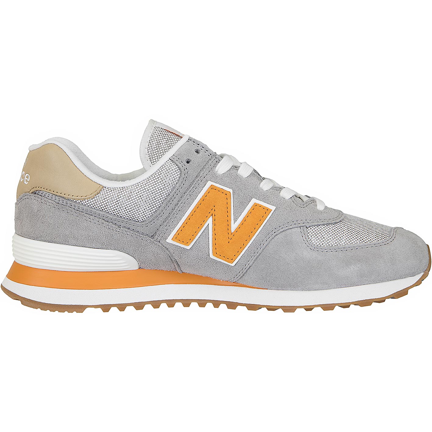 ☆ New Balance Sneaker 574 Wildleder/Mesh grau - hier bestellen! 