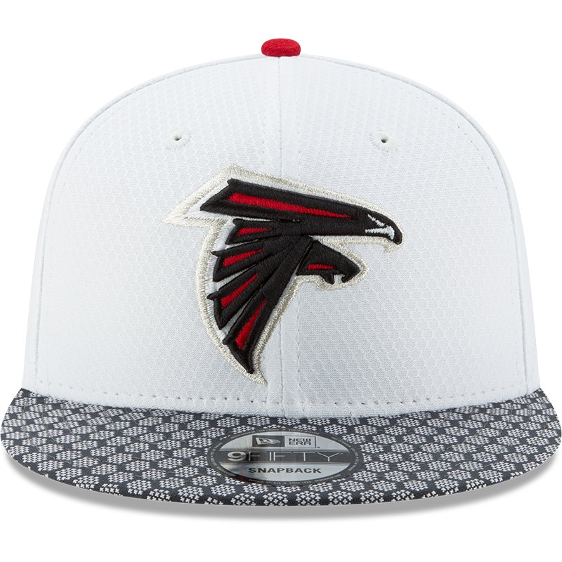 Atlanta Falcons schwarz New Era 9Fifty Snapback Cap grau 