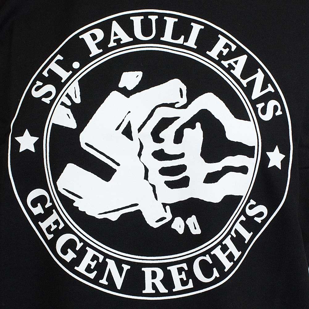 FC St Pauli gegen Rechts Fan Scarf