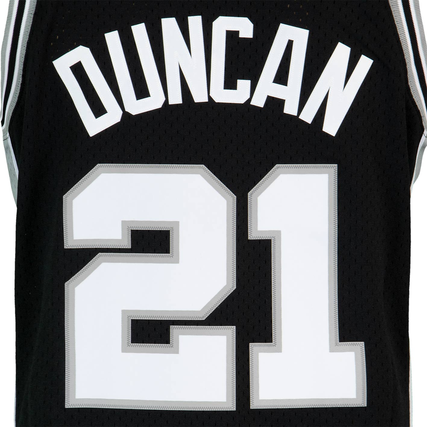Maillot NBA San Antonio Spurs De Tim Duncan - Mitchell And Ness Swingman Blanc