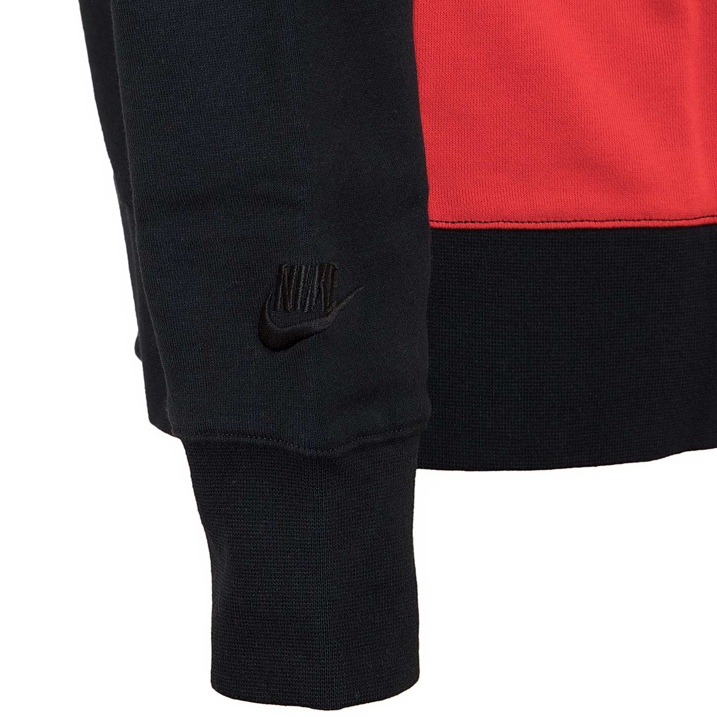 Nike Zip-Hoody HBR STMT French Terry rot/schwarz - hier bestellen!