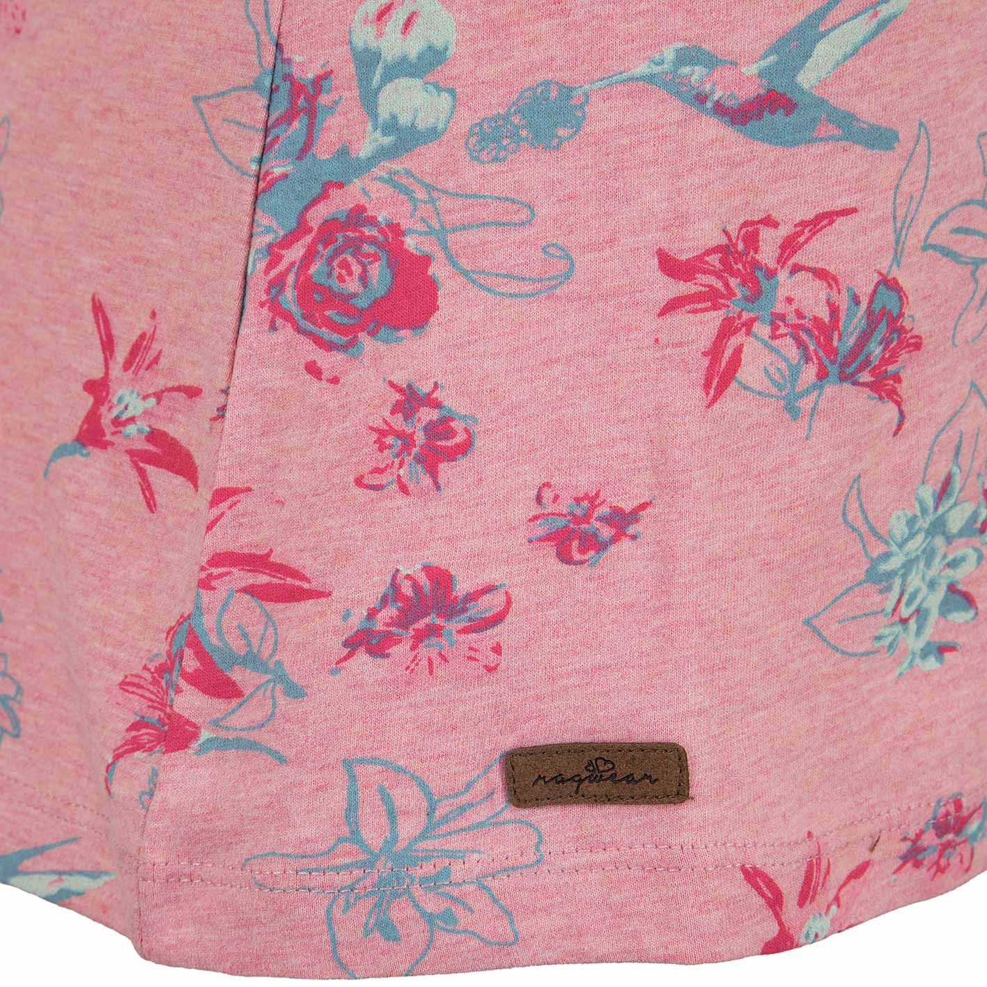 ☆ Ragwear Damen T-Shirt - Flowers Mint bestellen! hier rosa