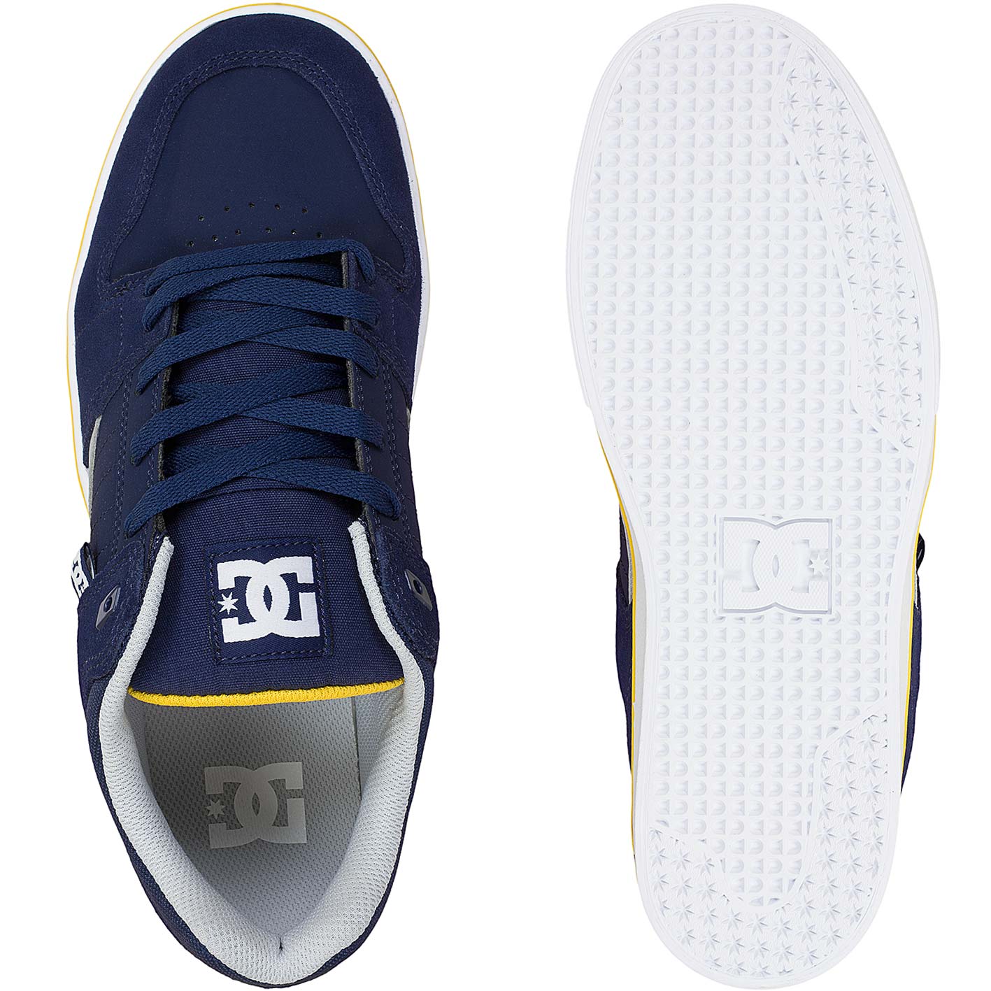 dc shoes yellow